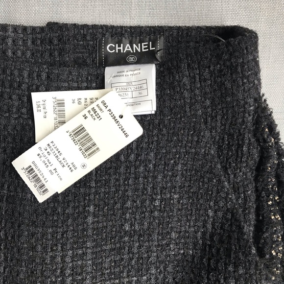 Chanel Vintage Maxi Tweed Skirt 2008 Runway Look13 - Picture 4 of 7